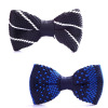 Children's knitted accessory with bow for boys, fashionable bow tie, factory direct supply, Japanese and Korean