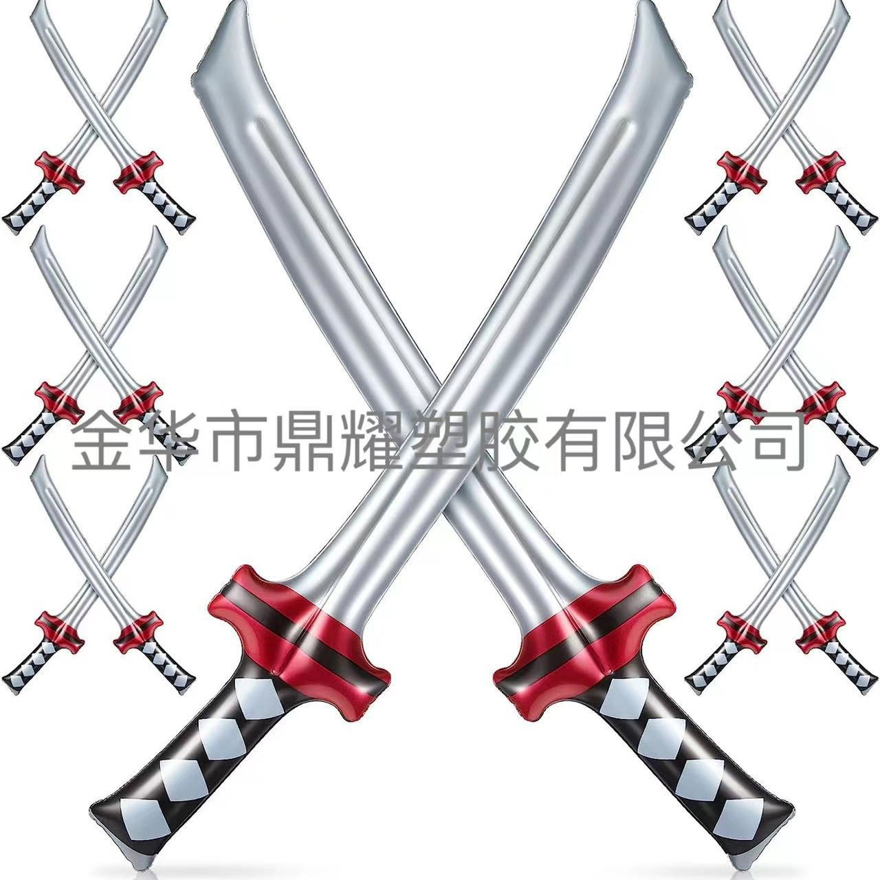Fabricante spot katana inflable espada inflable para niños espada de juguete transfronterizo europeo y americano juguete inflable de pvc al por mayor