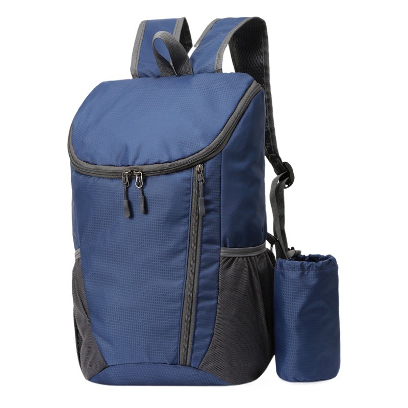 Mochila transfronteriza nueva bolsa plegable de gran capacidad de ocio ligero al aire libre bolsa de viaje mochila deportiva logotipo imprimible