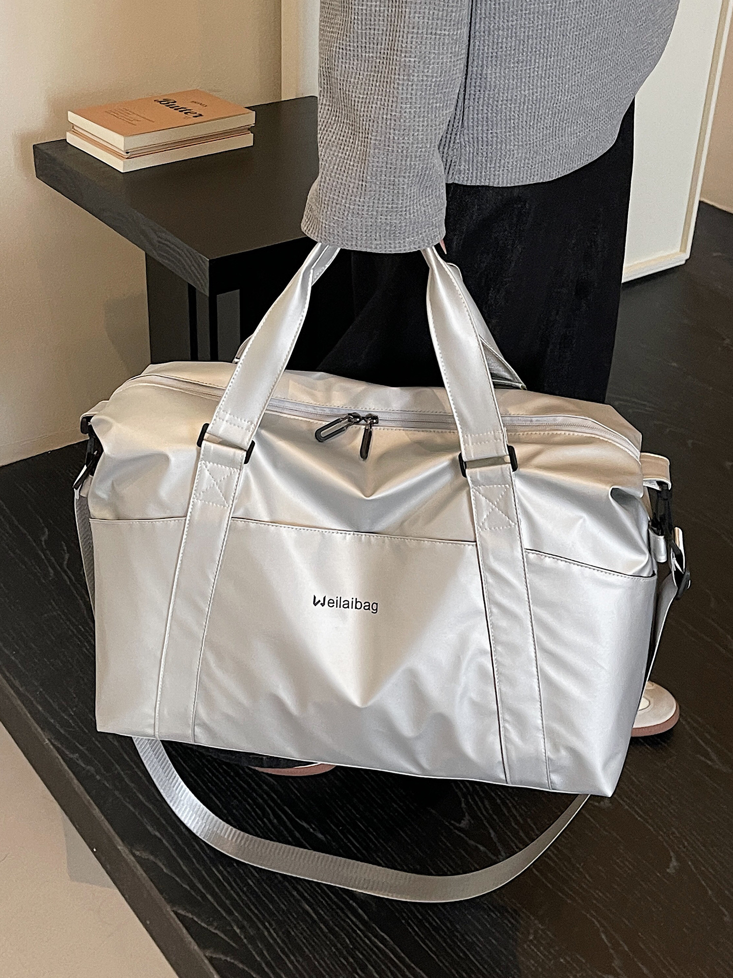 Bolsas de viaje de viaje de alta calidad de gran capacidad transfronteriza al por mayor bolsas de viaje de viaje de corta distancia bolsas de ejercicio de alto valor de cara bolsas de yoga image 5