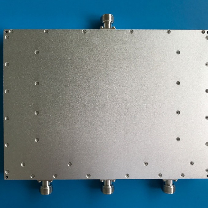 N头100-400M功率三分配合路器0.1-0.4G微带一分三功分器大功率50W