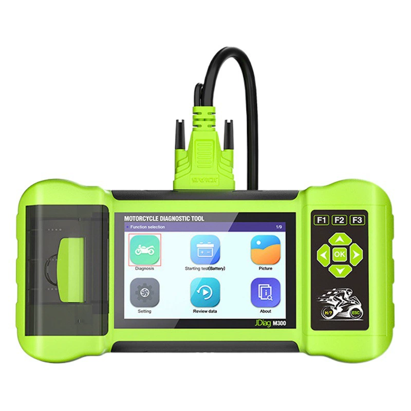 Детектор мотоциклов JDiag jiedai M300 считывает данные в реальном времени Диагностика регулировки скорости холостого хода мотоцикла CO