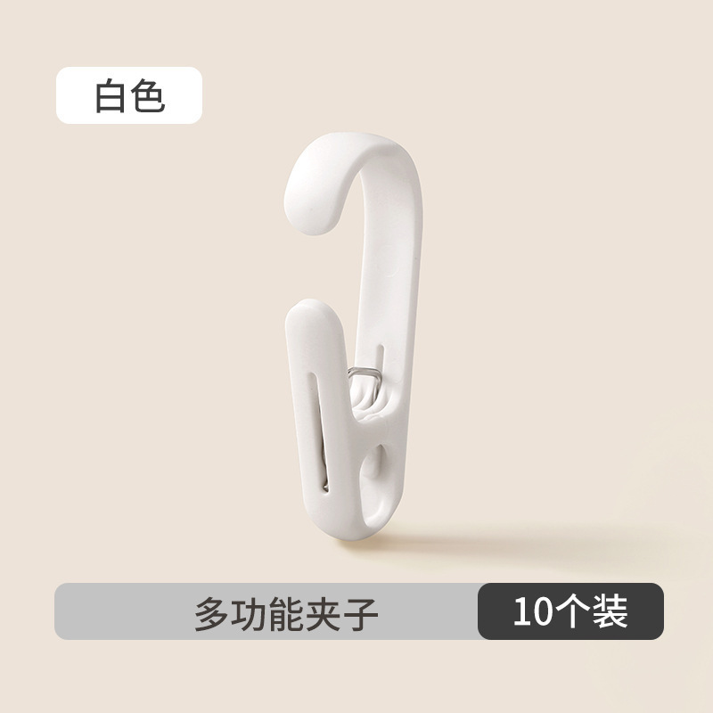 【原创】双头长尾夹子挂钩多功能挂钩夹厨房浴室悬挂收纳固定神器|undefined
