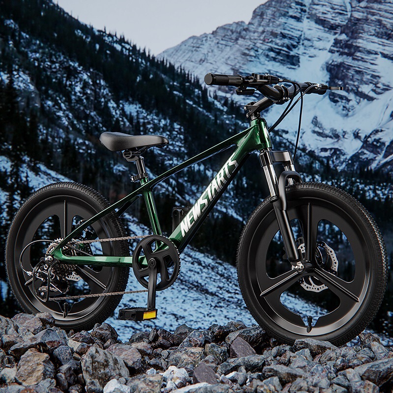 New magnesium alloy children's bicycle wholesale Primary School Boys Girls mountain bike shock absorption disc brake variable speed racing