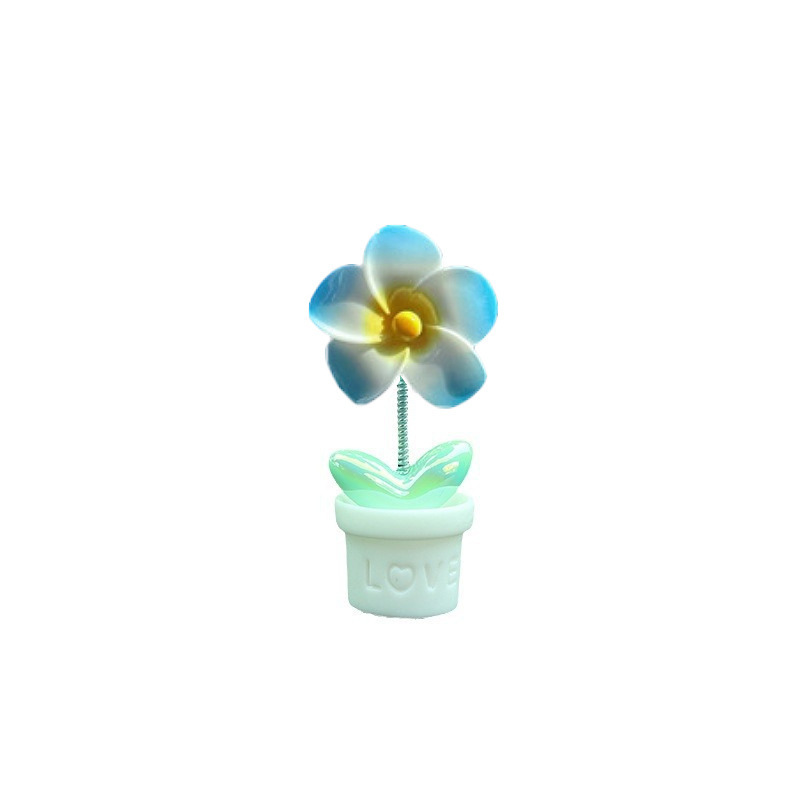 Flora creativa, huevo, adornos de automóvil, adornos de escritorio, adornos de flores lindos, adornos de resina, consola central del automóvil