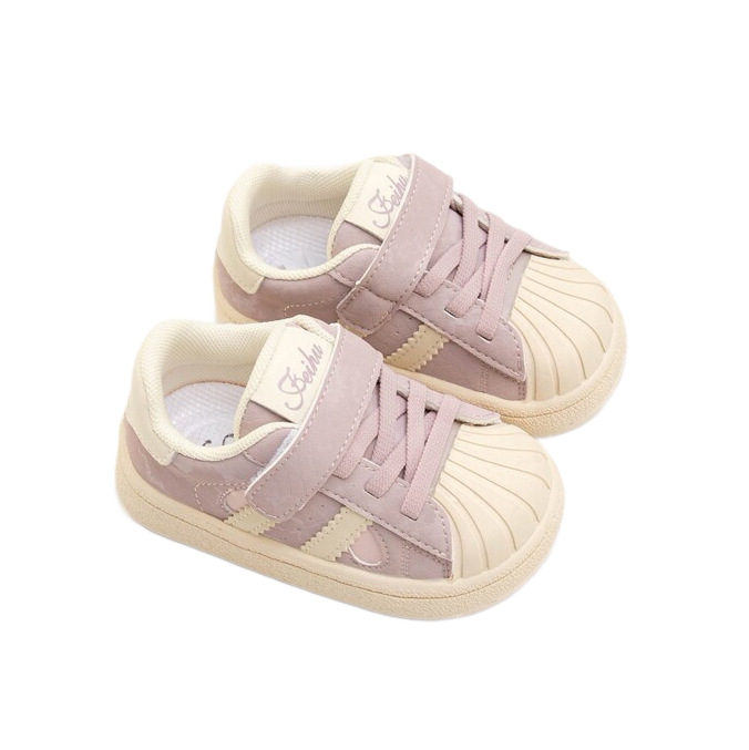 Primavera y otoño zapatos para bebés zapatos casuales para niñas zapatos deportivos con suela suave anti-derrapante zapatos para niños pequeños zapatos de skate transpirables