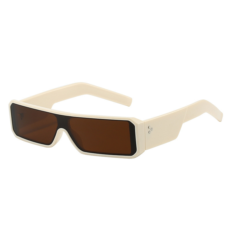 60g Weight Full Frame Glasses Structure Sunglasses Classification PC, UV400 Protection Lens Material Square Glasses Style Travel, Daily Occasion Solid Color Pattern All Seasons Season Unisex Gender Hip-Hop Style Grey, Pink Color Hip-Hop Solid Color PC UV400 Protection Square Full Frame Women's Sunglasses 9