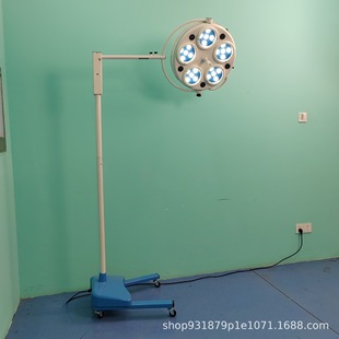 Five-hole floor-to-floor shadowless lamp Hospital outpatient surgical lamp Dental outpatient applicable shadowless lamp can be exported