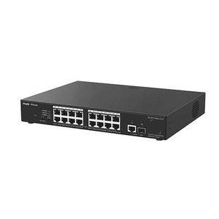 Ruijie 16-port Gigabit POE Switch RG-ES118GS-LP-E Non-managed Plug and Play Switch