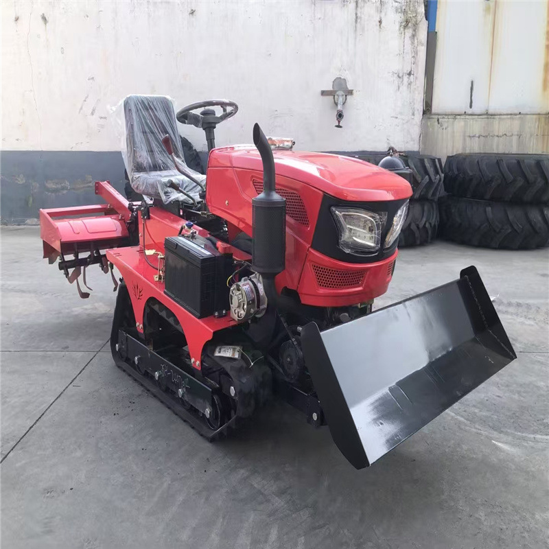 农用旋耕机厂家旱地水田小型旋耕开沟机25马力一键启动适合老人