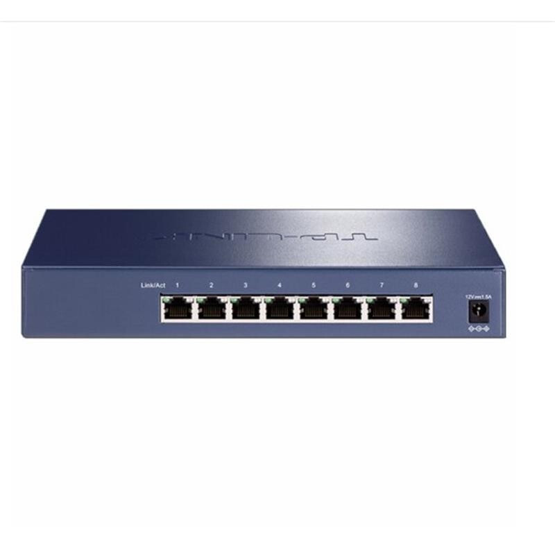 TP-LINK Full Gigabit 2.5G Ethernet Switch Enterprise Network Security Switch Steel Shell 8