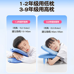 Cat Prince Children's Nap Pillow Elementary School Student Portable Folding Sleeping Pillow Nap Artifact Classroom Noon Break Cuddle Pillow