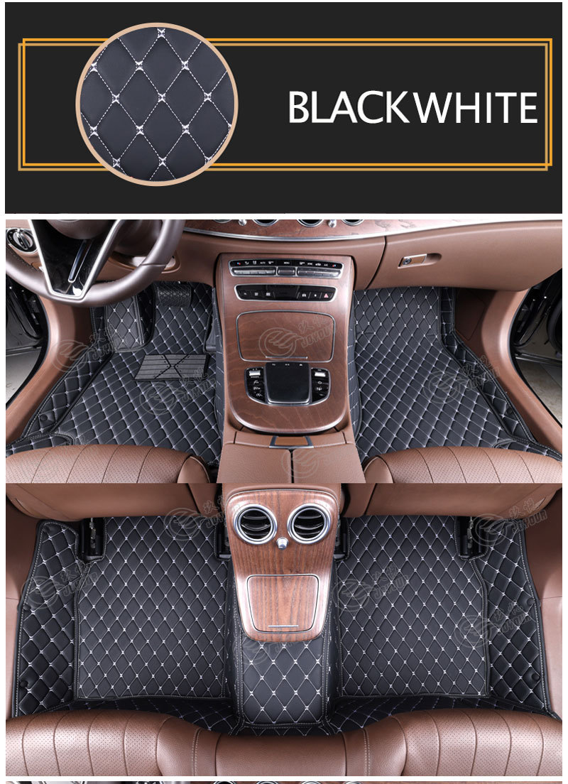 Cross-Border Full-Coverage Car Floor Mats, Left-Hand Drive Car Floor Mats, Factory Source for Custom Car-Specific Floor Mats
