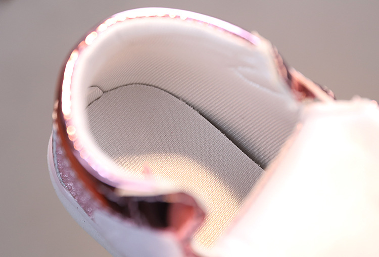 Lasten vilkkuvat kengät Urheilukengät Prinsessakengät strassit Hengittävät Kevyet Kengät_voghion.com