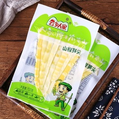 5 jin Yunxiang Renjia Mountain Pepper Bamboo Shoot Tips Pickled Bamboo Shoots Ready-to-Eat Crispy Bamboo Shoots Wholesale Snack Pack