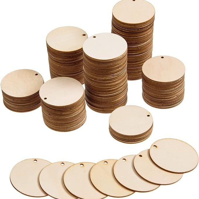 Manufacturers supply DIY Laser wood chip wafer massage headrest accessories wood products Children's graffiti painted handicrafts Manufacturers supply DIY Laser wood chip wafer massage headrest accessories wood products Children's graffiti painted handicrafts
