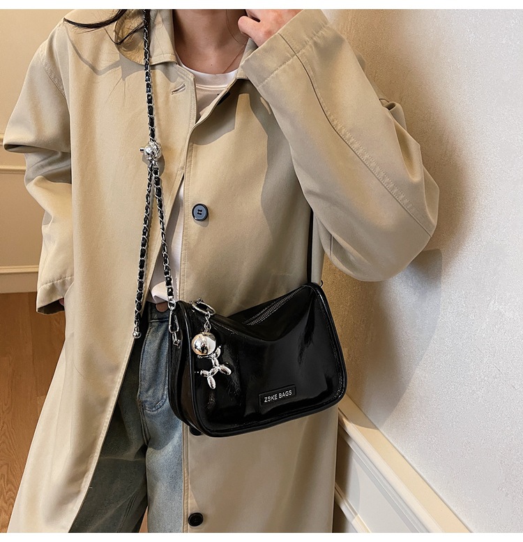 Fashionable single-shoulder bag, casual women's bag 2025 Summer new Korean style, ins style, versatile, hand-held crossbody small square bag undefined