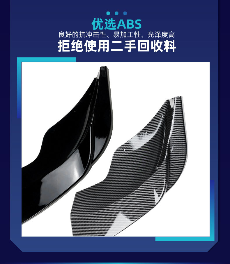 Suitable for Bmw X5 G05 m Sport 2019-2022 Front Shovel Front Lip Front Corner Cross-Border Modification Parts