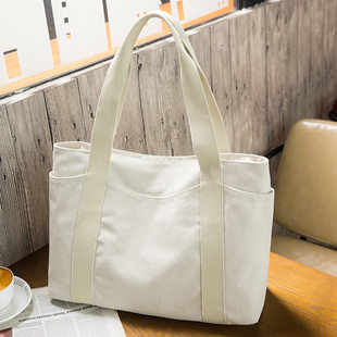 (Cross-border trading), retro capacious shopping bag, one-shoulder bag, purse, linen bag