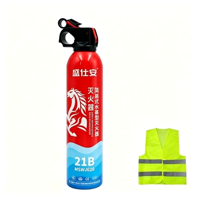 Car Use, Vehicle fire extinguisher - shengshian-21b-solid-fabric-vest
