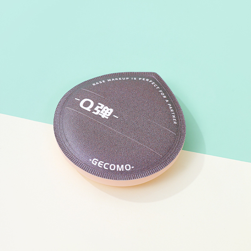 Fábrica de algodón personalizado amasar polvo de polvo no comer polvo seco y húmedo de doble uso de opacificación gota de agua esponja cojín de aire triángulo polvo de polvo