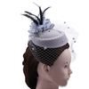 Fashionable hair accessory for bride, evening dress, European style, graduation party, wholesale