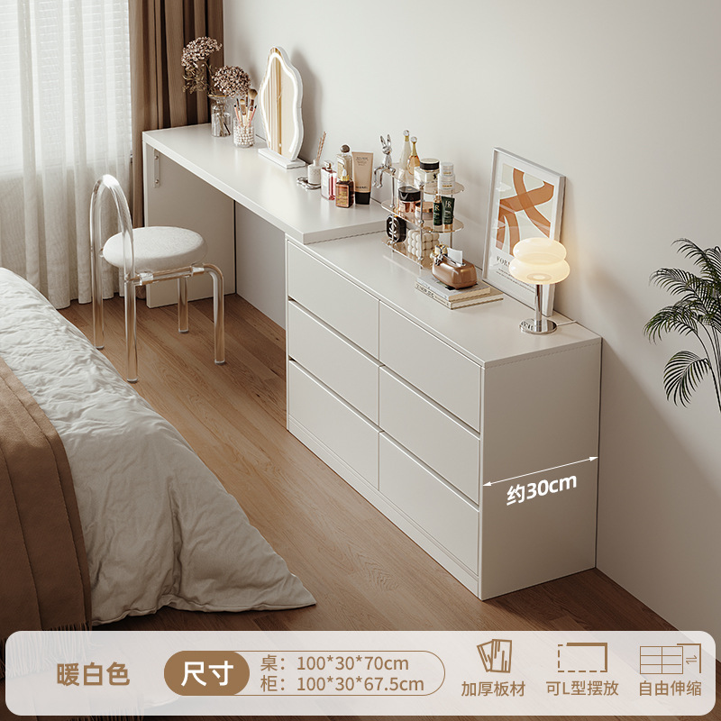 gabinete de lado de la cama gabinete bajo bastidor de piso para habitaciones domésticas contra la pared armario de almacenamiento espacio de hendidura estrecha utilizando armario de cola de cama largo image 17