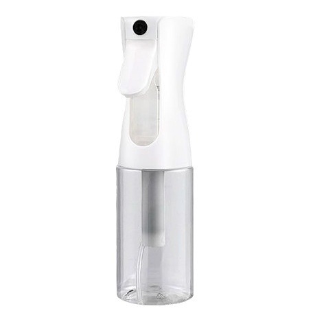 Botella de spray continuo de alta presión Desinfección de alcohol Maquillaje Hidratación de niebla ultrafina Botella de spray de atomización Botella vacía Presione la regadera pequeña