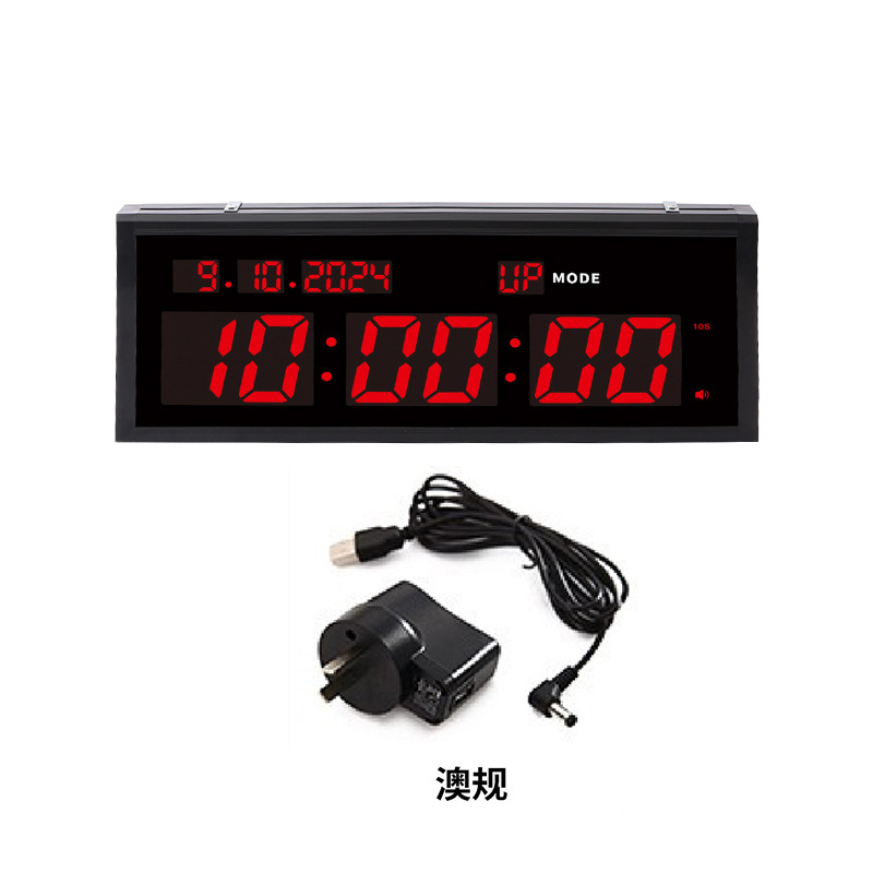 インテリジェント電子タイマー LED 永久カレンダークロスボーダーゲーム競争時計壁掛け英語アルファベット時計|undefined