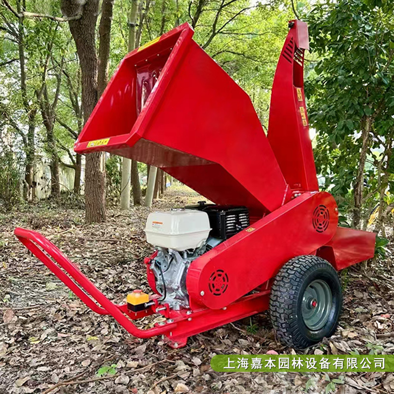 汽油机粉碎机GX390发动机园林树枝粉碎机