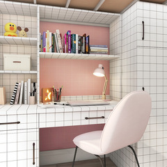 Thickened INS style wallpaper self-adhesive 60cm wide dormitory renovation dormitory background wall decoration wallpaper desktop stickers