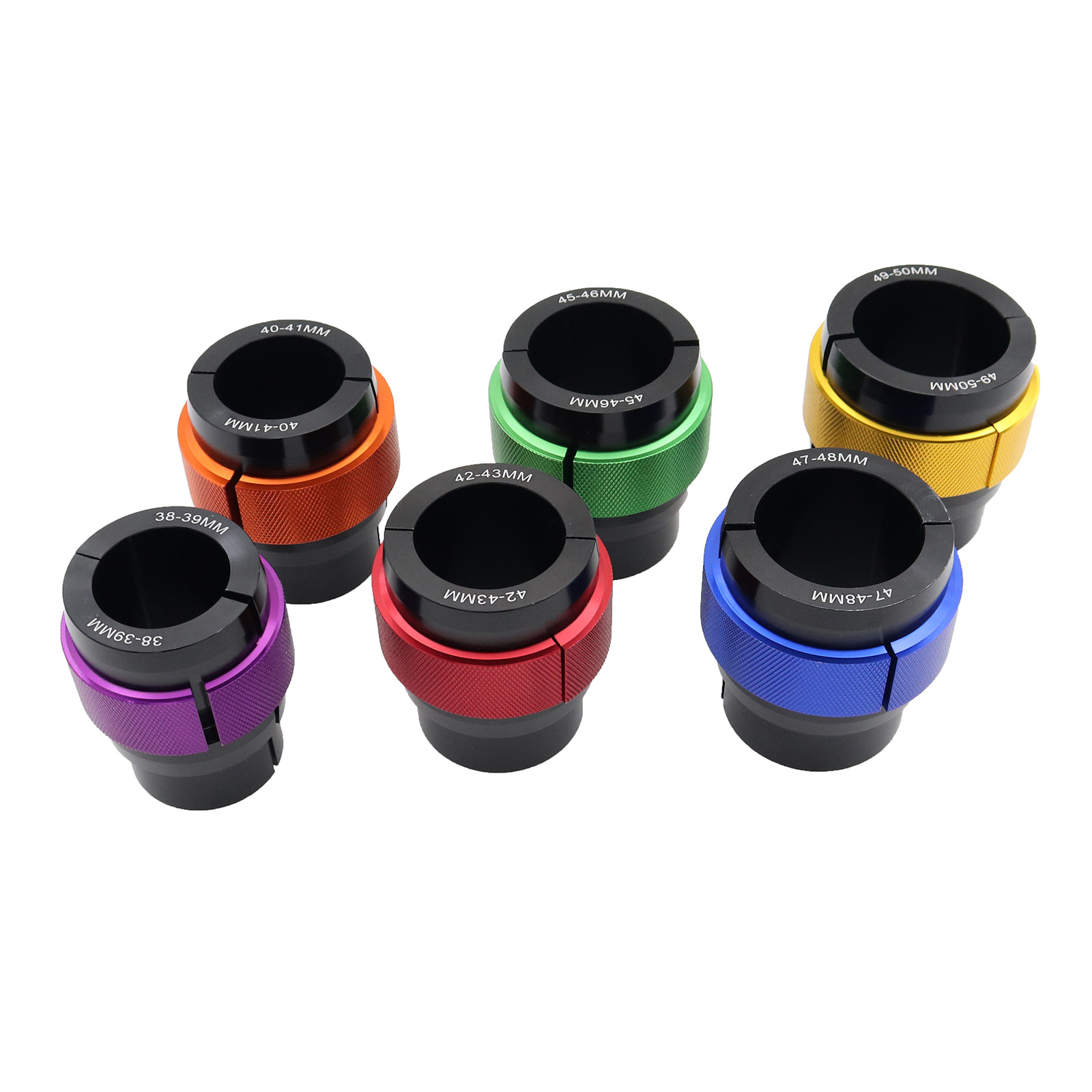 Off-road motorcycle universal CNC aluminum alloy front shock absorber oil seal installation tool inverted front shock absorber oil seal tooling
