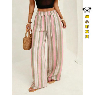 T 66759 Women Vacation Pants Boho Date Night�����ׁ�ѝ��