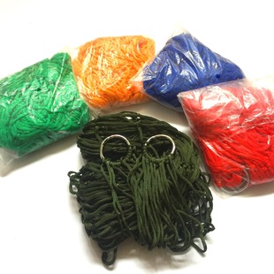 Outdoor camping net hammock parachute hammock cloth hammock rope hammock barracks individual sailor hammock