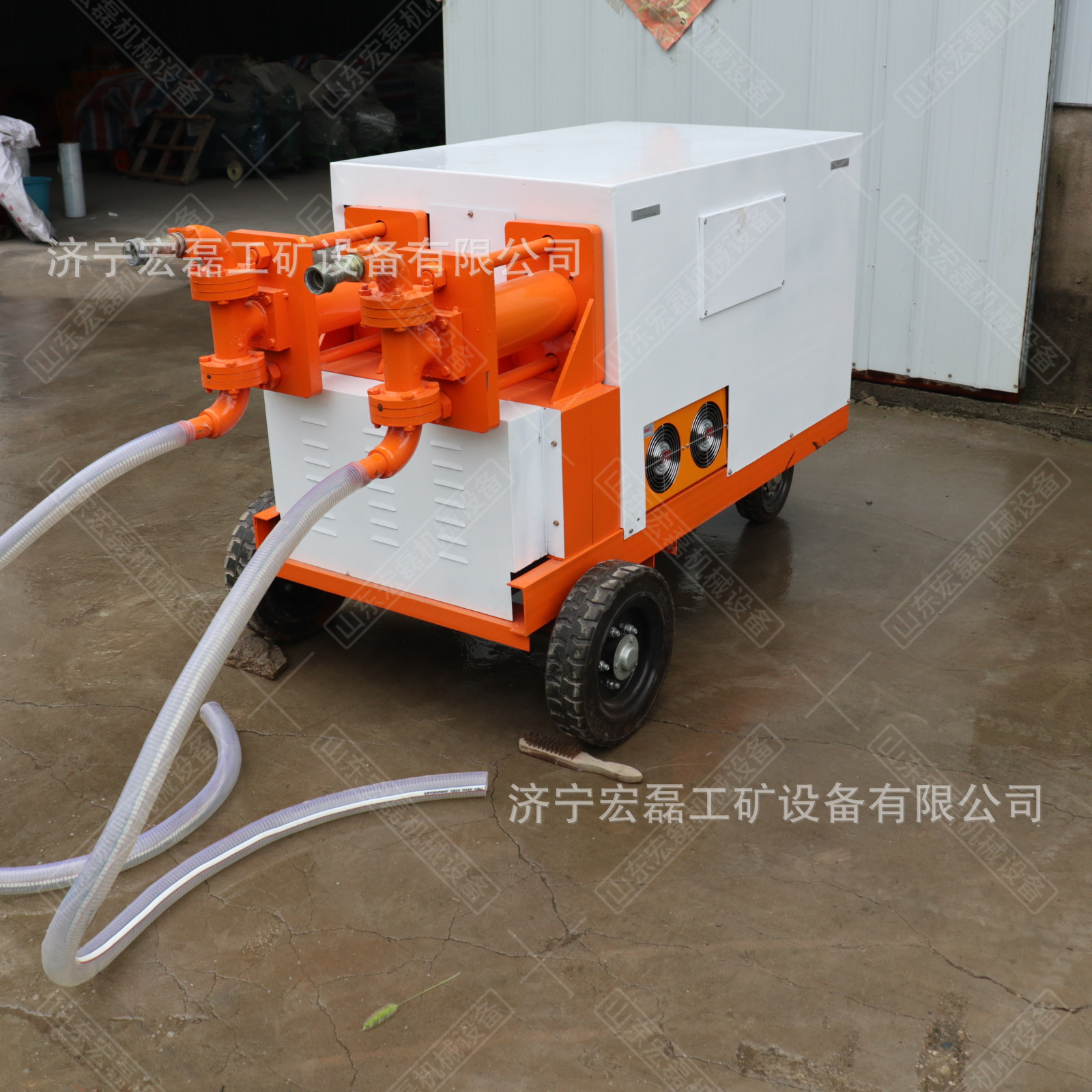 双缸双液注浆机WYB水泥灰浆地基加固双缸注浆泵11KW隧道护坡灌浆