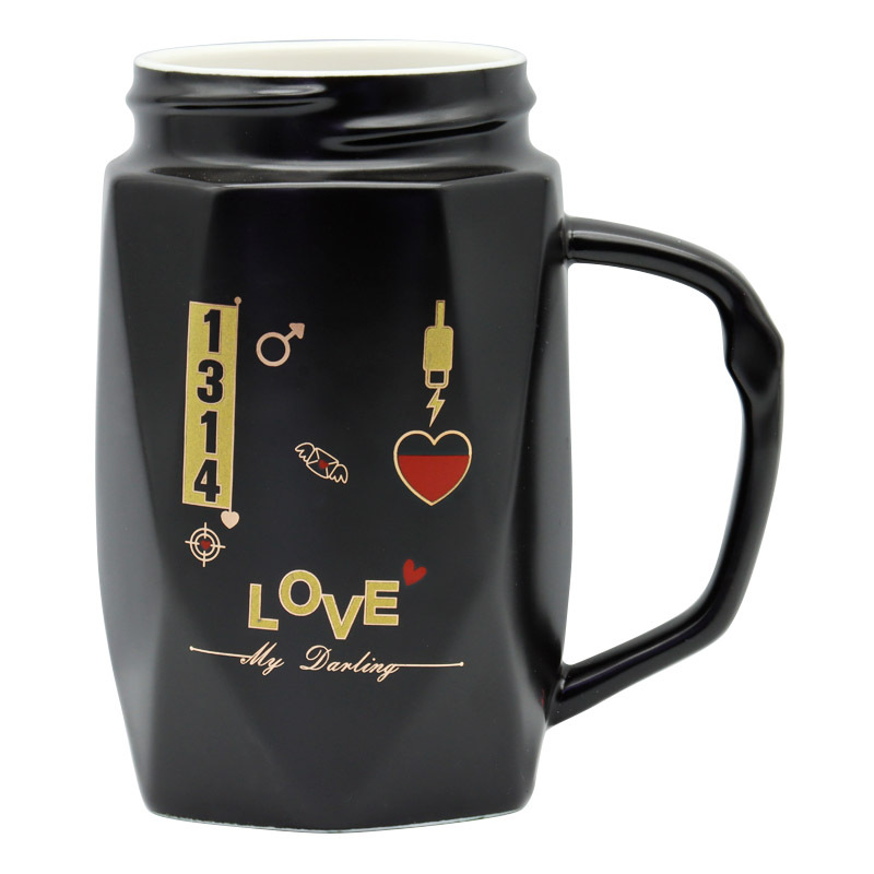 情人节520/1314数字情侣杯