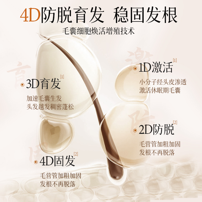 倾龄防脱固发洗发水人参何首乌侧柏叶改善发质深层滋养强韧发根|undefined