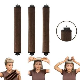 3 Pcs Heatless Curling Rod Satin Blowout Lazy Hair Curlers