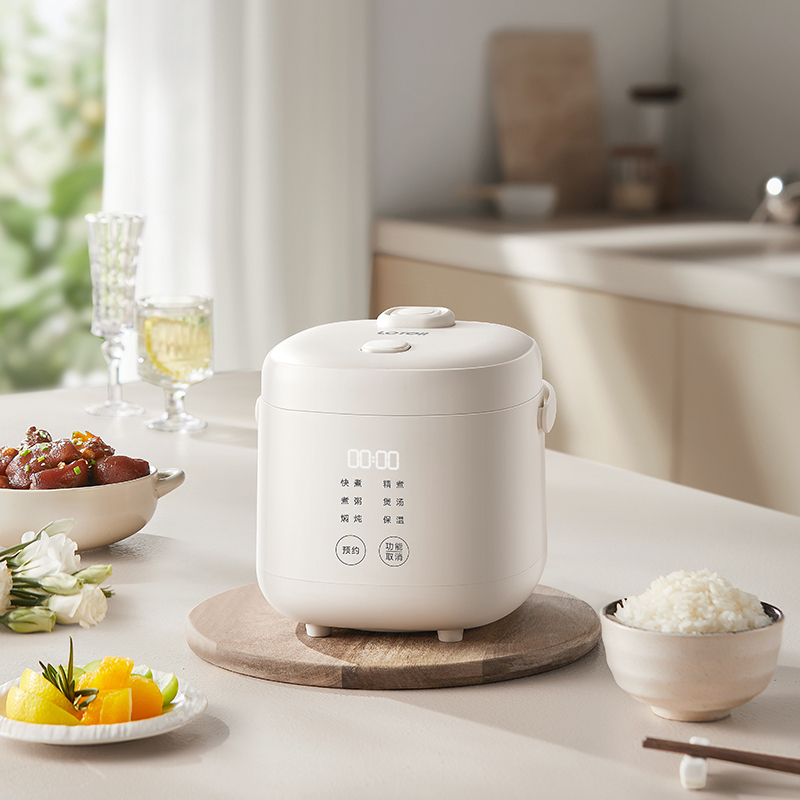 ローター ミニ炊飯器 家庭用小型 1人用 2～3人用 2025年新型小型炊飯器|undefined