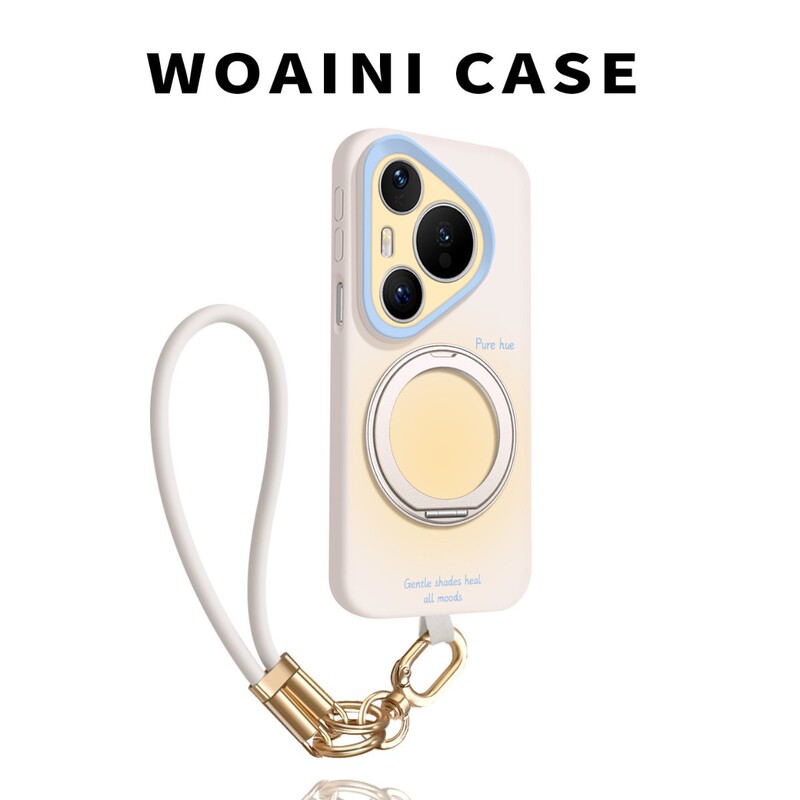 Woaieni is suitable for Huawei Pura 90 Pro Max phone case with 360-degree rotating stand, P80 Ultra skin-friendly