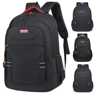 Foreign trade new large-capacity business computer backpack waterproof travel backpack junior high school Senior high school students all-match