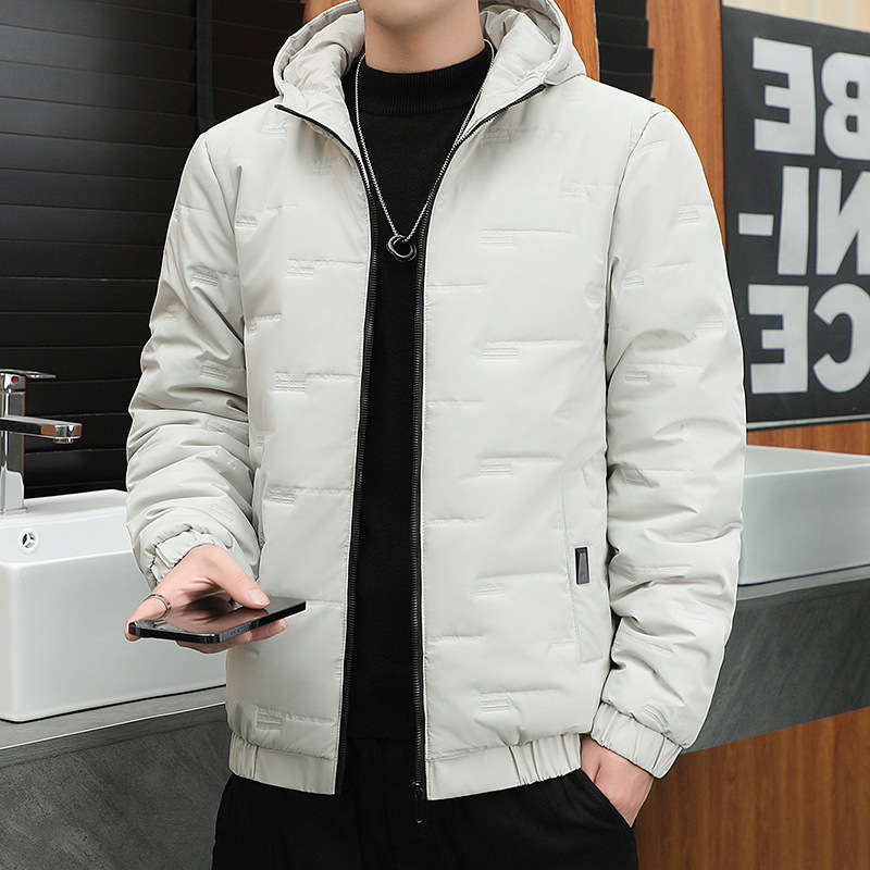 Baumwolle Neue Unten Koreanische Version Trend Baumwolle Schöne Herren Winter Jacke_voghion.com