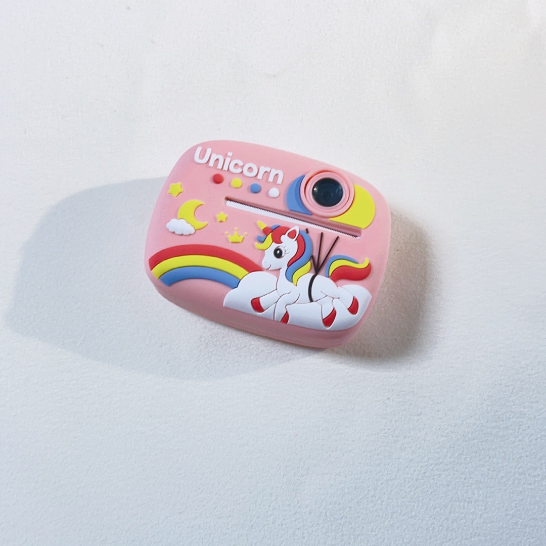 Comercio exterior cámara infantil fotocamera de impresión de dibujos animados lindos HD fotocamera antes y después de la foto personalizada