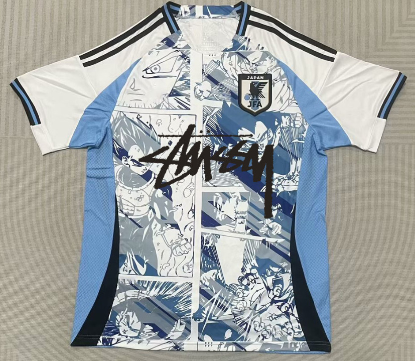Stussy Jersey Brasil Flamengo Italia Edición conmemorativa Portugal París Francia Uniforme de fútbol