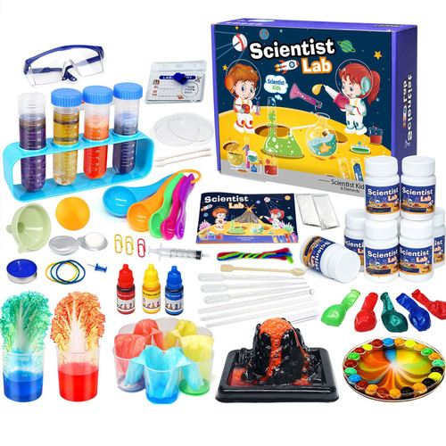 Cross-border Steam Science Experiment Kit Crystal Growing DIY Science Making Materials Children's Educational Toy