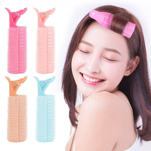 Cross-border lazy self-adhesive curling roller, duckbill fringe curling magic new air fringe curling clip, curling magic