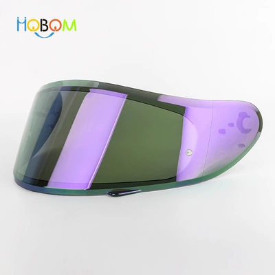 Dəbilqə (Kaska) aksesuarları Targo Thor 3 Motorcycle Helmet - purple-plating