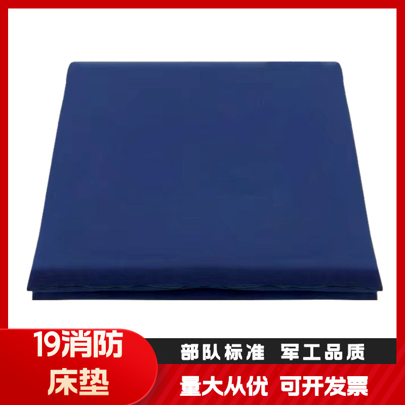 Spot Wholesale Fire Mat Hot Melt Cotton Moisture-Proof Cotton Flame Blue Dormitory Single Mattress Cotton Mattress