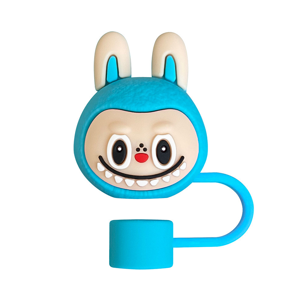 Calent Single Buzz Lightyear 10mm cubierta de cubierta de paja de goma suave cubierta de cubierta de paja Stanley cubierta de paja de polvo cubierta de paja