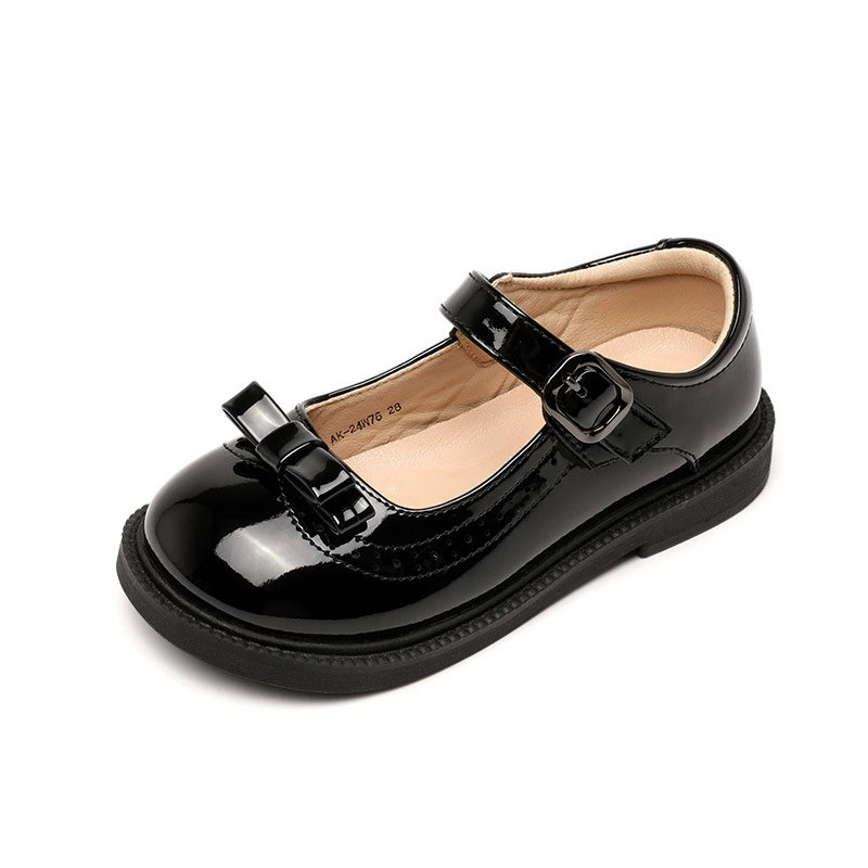 Принцесса обувь для девочек 2025 новая мода бант весной